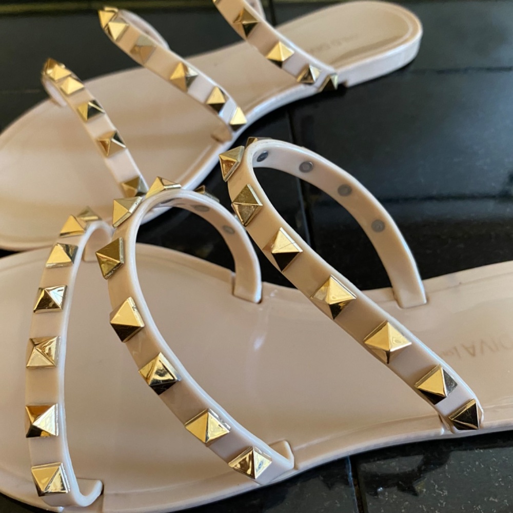 JOANIE-258 FLAT JELLY SLIDES SANDALS - Picture 9 of 12